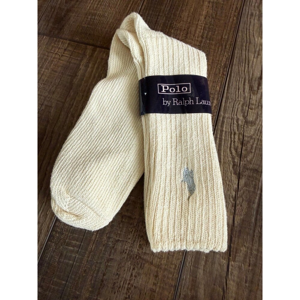 Men’s Vintage Polo Ralph Lauren Socks Sz. 10-13 NWT